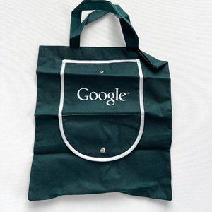 Google Shopper  Tote Branded Bag Green